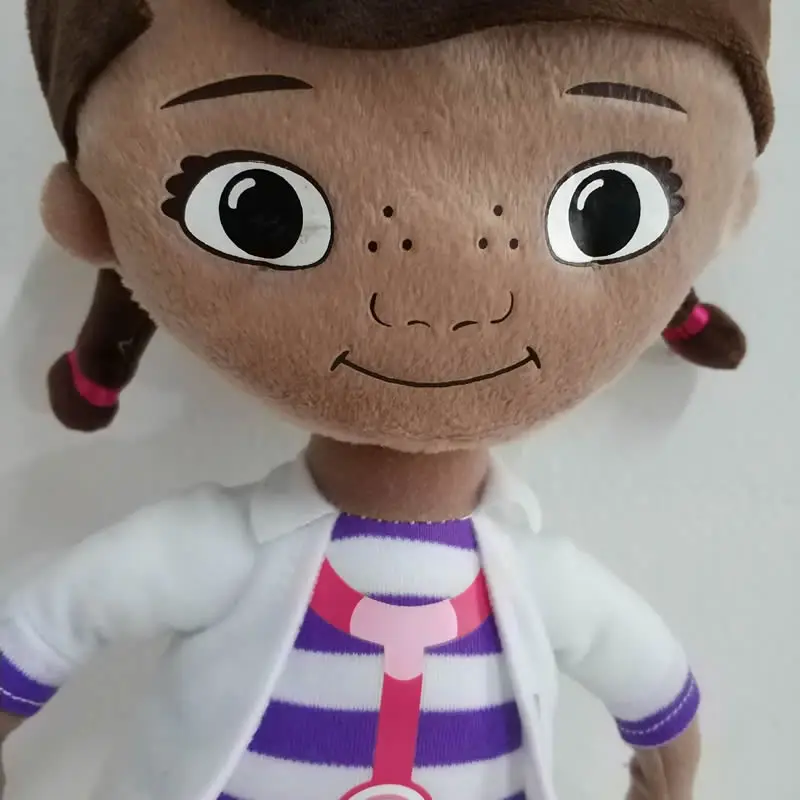 Free Shipping Original Doc McStuffins Plush Toys 32cm Dottie girl and 27cm Lambie sheep Soft Baby doll for Kids gift