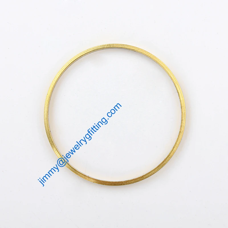 1000PCS Raw Brass Circle 38*2*1mm  copper Rings fashion jewelry findings jewelry Connectors Quoit