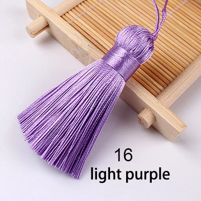 5 Stück/Set 5cm Quasten Hängende Seidenquasten Fransen zum Nähen Zierquasten Schlüsselanhänger DIY Dekorative Vorhang-Accessoires – Detail 21