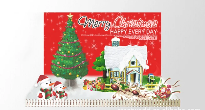 

2019 25x19cm Multicolor Magical Grow Paper Christmas Home Box Tree Magic Growing Trees Kids Discovery Toys Science For Children