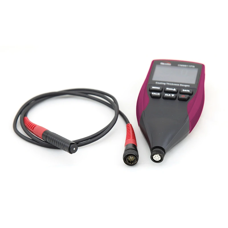 Professional Fe/NFe Digital Coating Thickness Gauge LCD Backlight Car Painting Thickness Meter 0-1250um Separate Probe CM8811FN