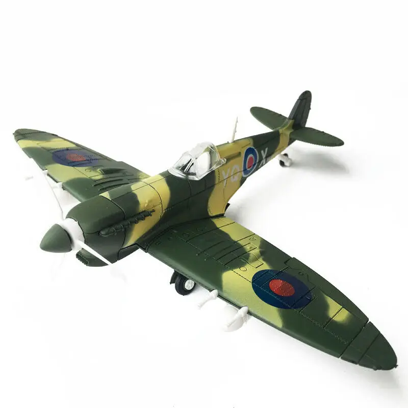 1/48 Weltkrieg Großbritannien Spitfire Kämpfer Montage Modell Spielzeug Puzzles Flugzeug Schöne Gemalt Zufällige Farbe – Detail 28