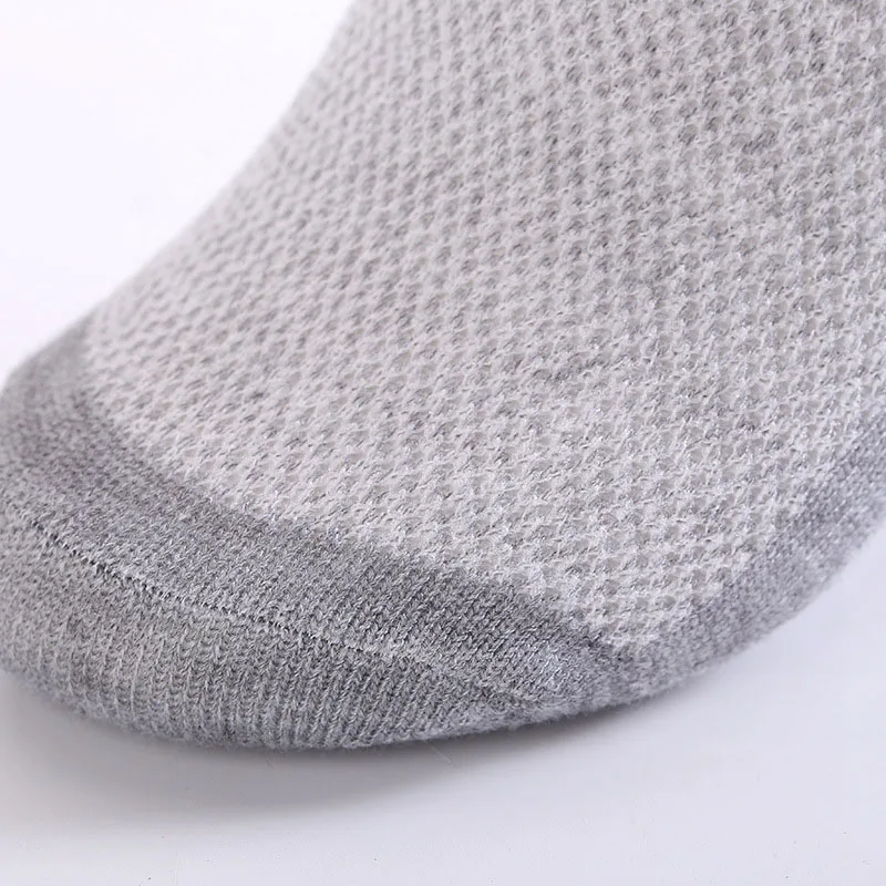 20Pcs=10Pairs Solid Mesh Men\'s Socks Invisible Ankle Socks Men Summer Breathable Thin Boat Socks Size EUR 38-43 cheap price