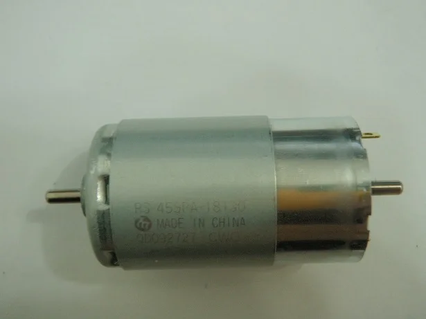 

RS-455PA-18130 DC motor Electrical Appliances Special Motor Hair Dryer Special / Hot Air window 2200rpm 12V