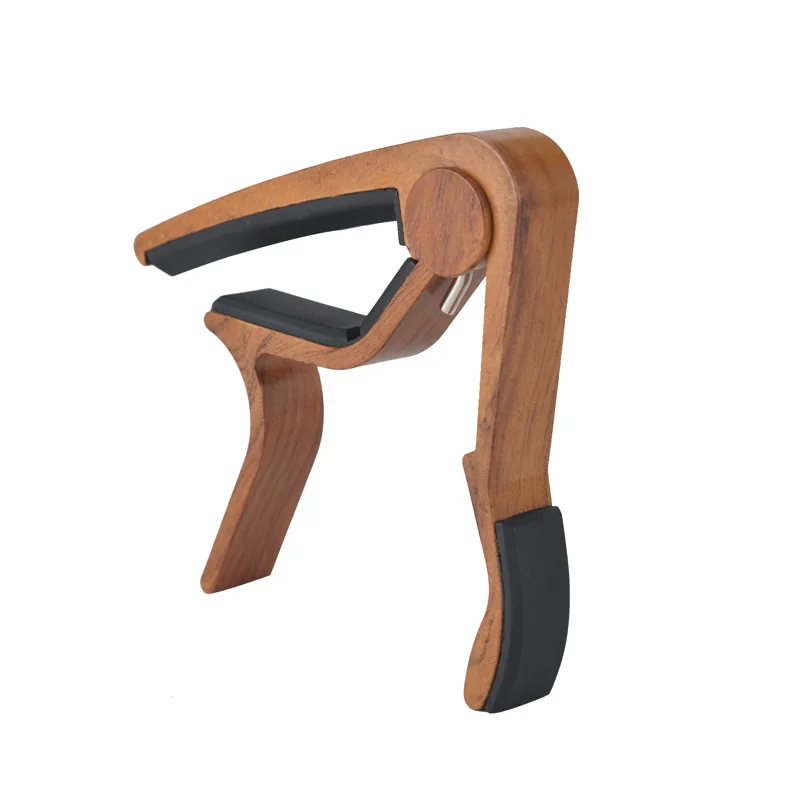 Acoustic Guitar Capo Acoustic Guitar Metal Capo Wood Grain Capo Guitar Accessories Parts/SWIFF K8 Metal Guitar Capo