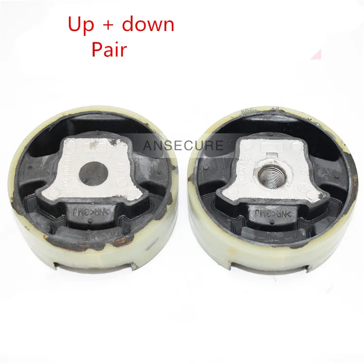 Pair Front Lower Upper Engine Mount  Bushing Rubber For VW  Golf 6 Jetta MK5 Passat B6 CC Eos Tiguan Caddy  SKoda seat