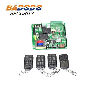 최대 750W AC220V 슬라이딩 게이트 오프너 모터 제어 장치 PCB 컨트롤러 회로 기판 전자 카드 원격 제어 옵션