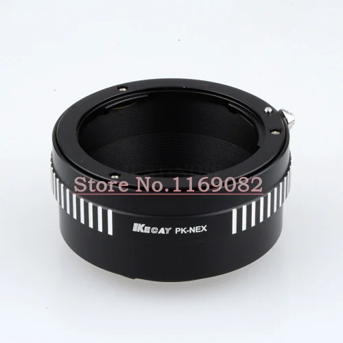 KECAY PK-NEX PK Mount Lens to NEX E Lens Mount Adapter ring For NEX-F3 Nex-5N NEX5C Nex-7 PK-NEX