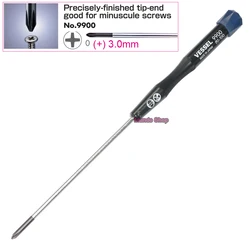 Brand VESSEL Micro Cross Point Tip Phillips Precision Screwdriver No.9900 for Samsung Laptop Notebook PC Maintenance Repair Tool