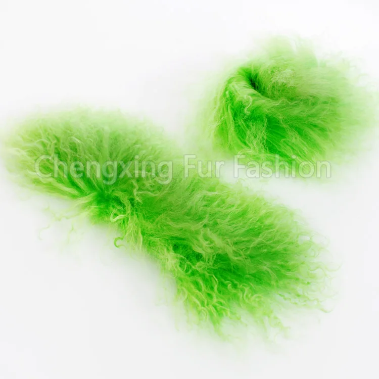 FREE SHIPPING CX-A-47 Cute And Lovely Mongolian Lamb Fur Fur Cuff Bracelet Hot Selling