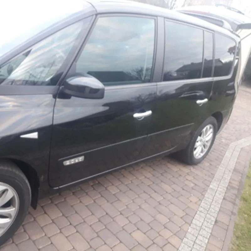 Renault Espace IV 4 2003 için 2013 ABS krom kapı kolu yakalama kapağı Trim kapağı oto aksesuarları