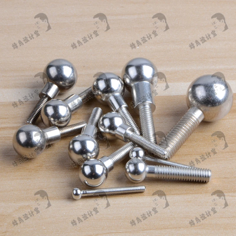 Delta Kossel Rostock 5/8/10/12/13/14/15/16/20mm Diameter Ball Screw Steel Threaded Ball Kossel 3D Printer Accessories Parts