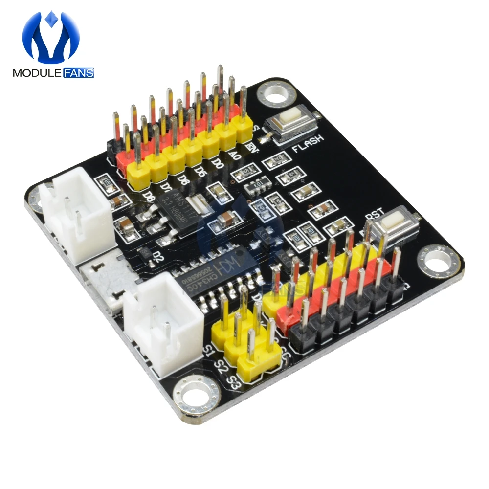ESP8266 ESP-12 ESP12 ESP-12E CH340 CH340G Wireless Wifi Development Board MCU UART SPI Antenne für Arduino NodeMCU Micro USB – Detail 3