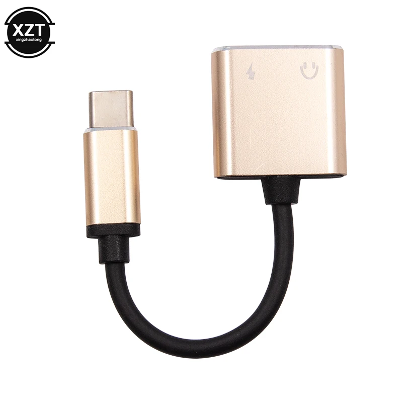 Hot USB Type C To 3.5mm aux Adapter Charging type c 3.5 jack Converter For Huawei P20 Xiaomi 6 8