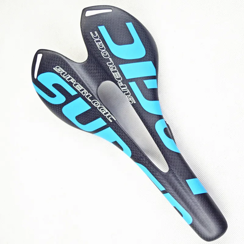 superlogic 3K Vollcarbon-Fahrradsattel für Rennrad und MTB, mattierter Fahrradsitz, 275*143mm, Fahrradteile – Detail 2