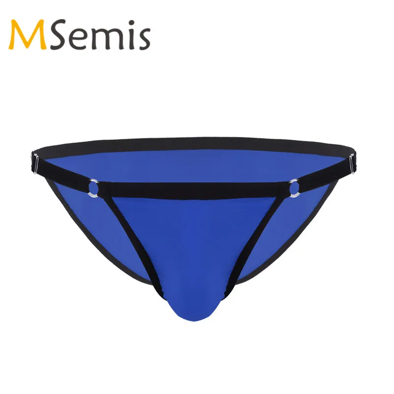 Swimwear Mens Swimsuit Bikini Swim Briefs Underwear Adjustable Waistband Fabric Swimming Truck Low Rise Panties Swimming Suit