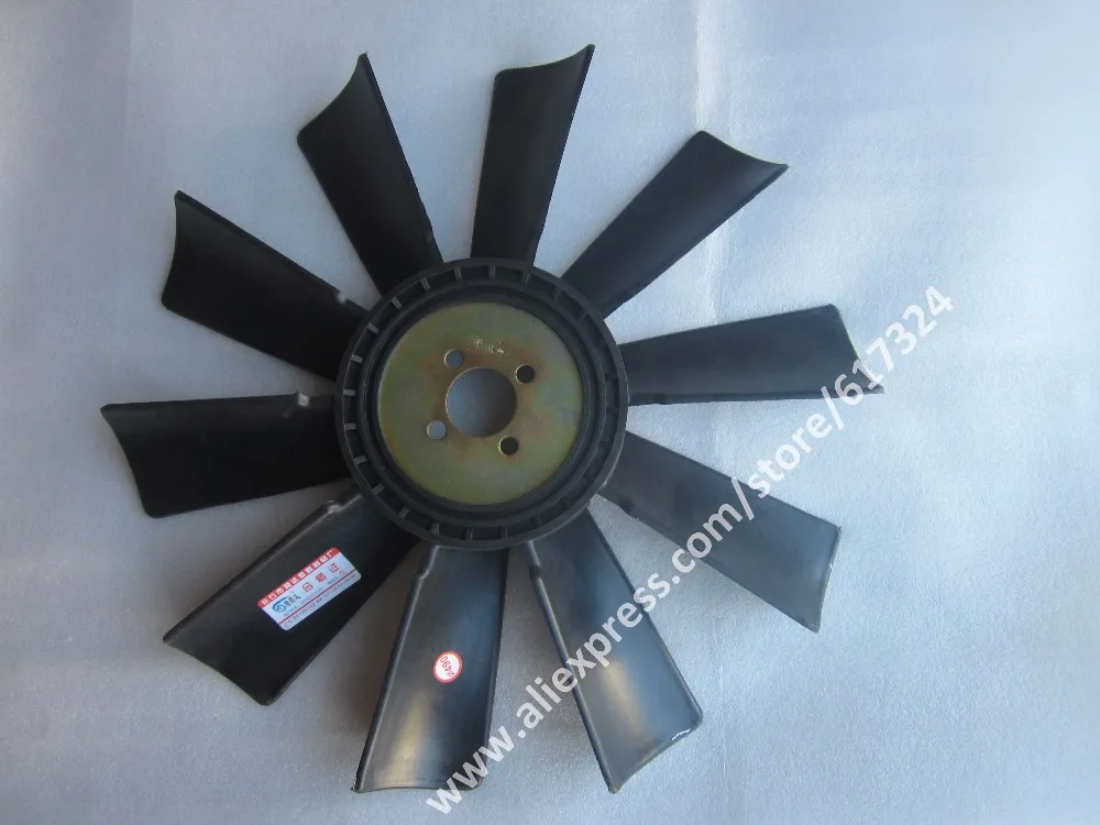 490mm diameter cooling fan for Weichai R4 series engine for engineering machinery, part number: