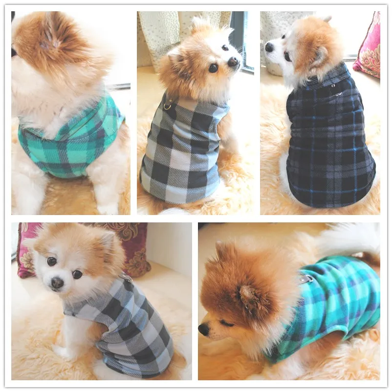 Pet Dog Warm Clothes for Dog Soft Winter Spring Dogs Jacket Coats For Small Dogs Chihuahua for Puppy Pet Clothing Cat Vests 35