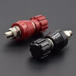 Connecteur de poste onduleur de machine à souder politiquement als, alimentation électrique, bornes en cuivre, rouge, noir, 5mm, JSknit, 2 pièces, 1 paire