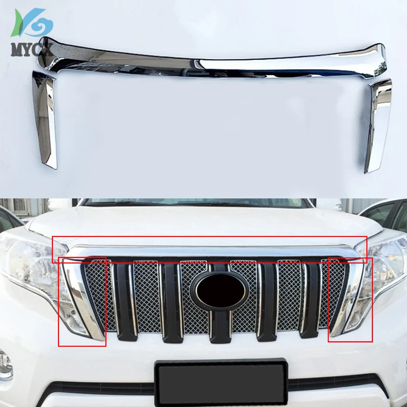 

Наклейка на чехол для Toyota PRADO FJ150 FJ 150 2014-2017, 3 шт.