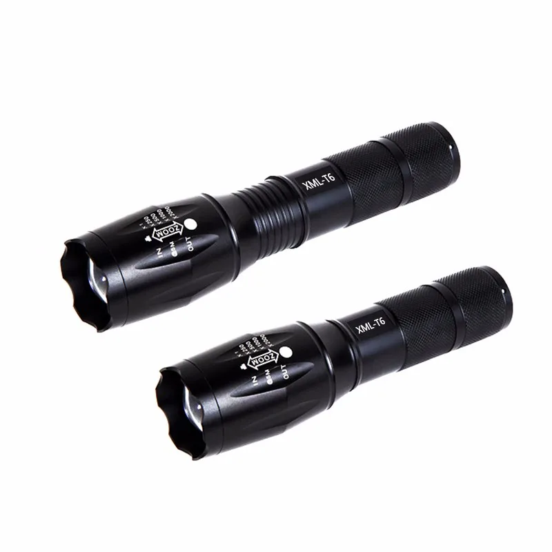 

2PCS PANYUE Led Flashlight XML T6 Lantern Torch 1000 Lumens Outdoor Camping Powerful Tactical Led Flashlight Torch Waterproof