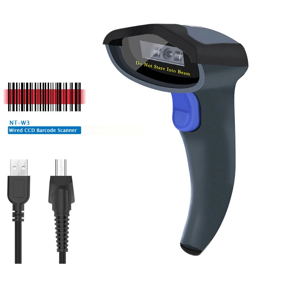 NETUM W8-X Bluetooth Wireless 2D QR Barcode Scanner, W6-X 2.4G Wireless CCD  Bar code Reader for Mobile Payment Computer Screen