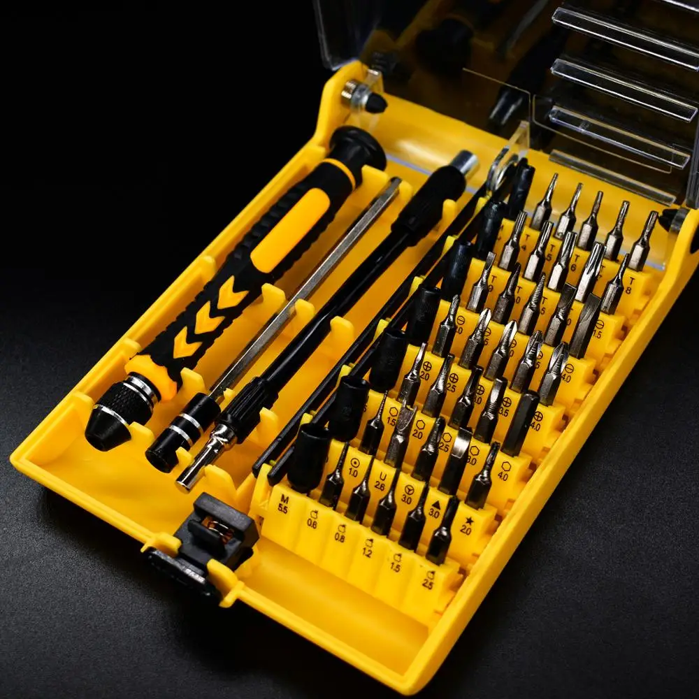 Multifunctional Screwdriver Set Precision Magnetic Screwdriver Bit Chrome Vanadium Steel Screwdriver Tool Kit Repair Tool