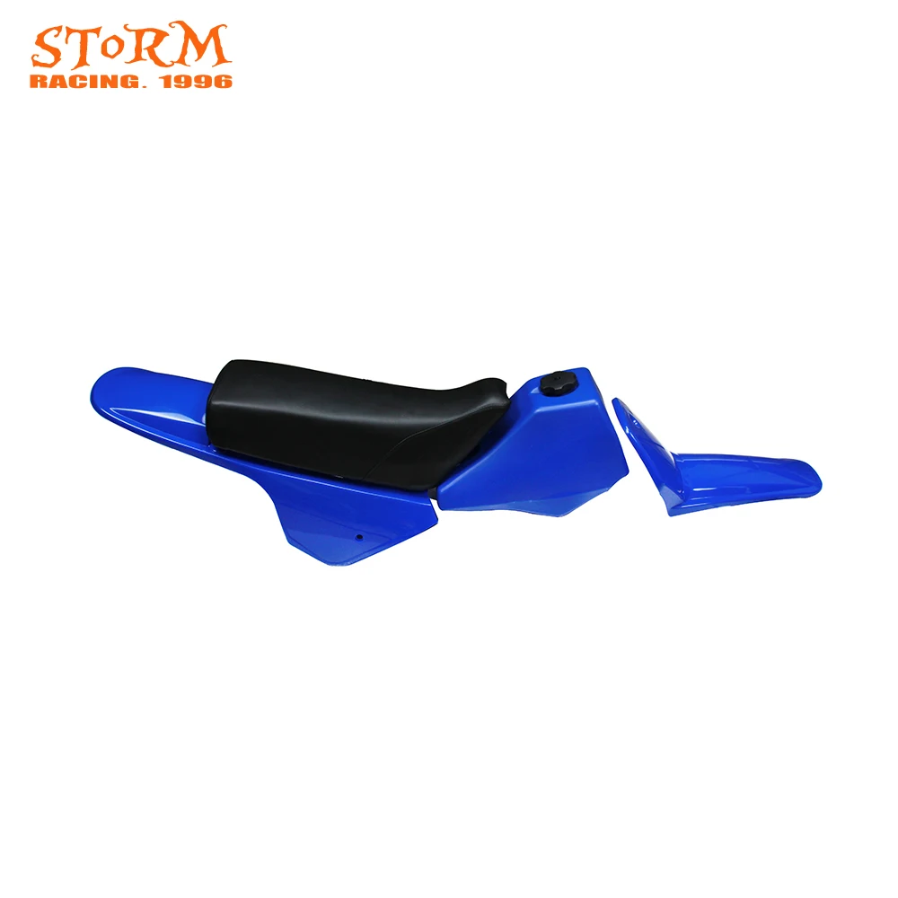 Motorcycle Complete Plastic Body Fenders Shell Cover Gas Fuel Tank Seat Kit For Yamaha PW80 PY80 PW PY 80 PEEWEE Dirt Bike