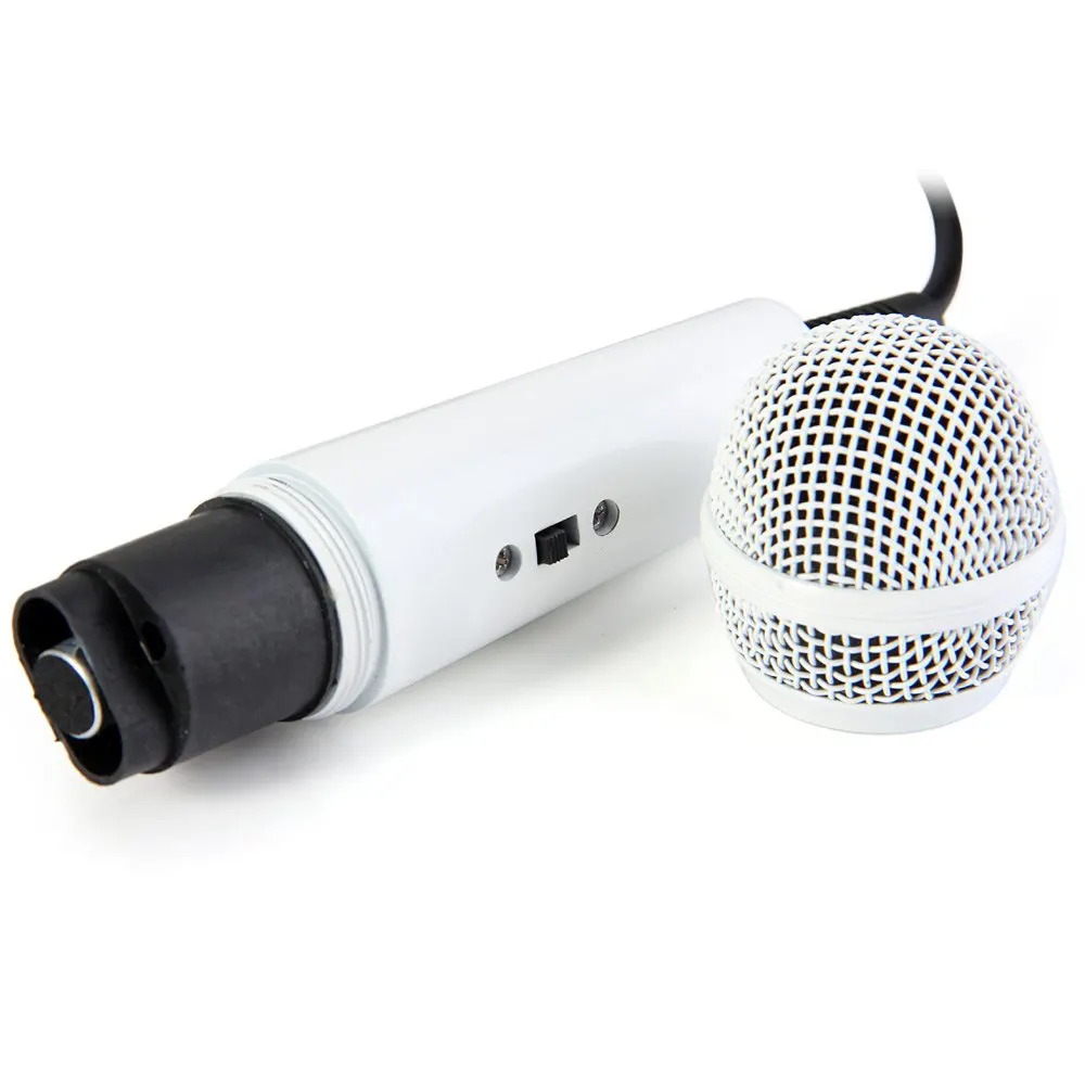 Mini Handheld Wired Condenser Microphone with Single Directivity 3.5mm Plug for UC QQ YY QT IS Cellphones PC Home KTV