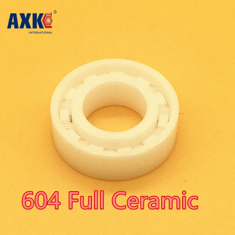 

2023 Special Offer Top Fashion Axk 604 Full Ceramic Bearing ( 1 Pc ) 4*12*4 Mm Zro2 Material 604ce All Zirconia Ball Bearings