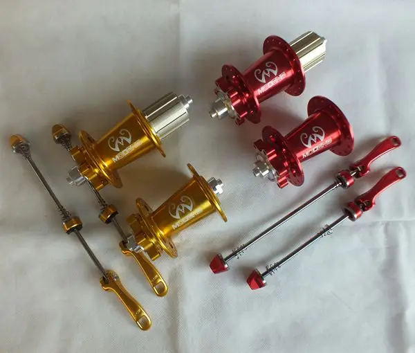 

MODENG 4 Bearing hubs for Disc brake 32 holes alloy hubs mountain bicycle hubs fit for 8-9-10 speed bike hubs with QR