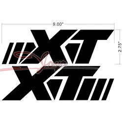 Brand New XT Decals Stickers For Motorcycle Dirt Bike XT650 XT350 9