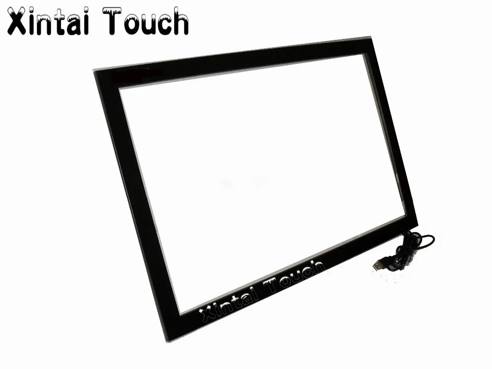 Xintai Touch 65 inch 20 points IR touch frame\\multi Infrared touch screen overlay without glass