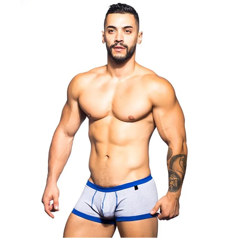 2018 Men Underwear Hot Brand Sexy Mens Underwear Boxer Shorts Cotton Underwear Men Boxer Pants Boxer Men Underpants Male Panties