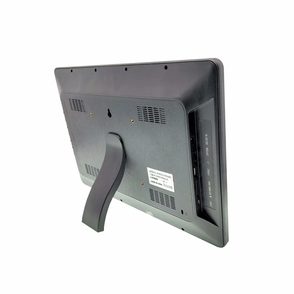إطار صور رقمي كلاسيكي كبير الحجم مقاس 15 بوصة يدعم محرك USB SD ومشغل فيديو آلة إعلانية إطار صورة رقمي 15 بوصة