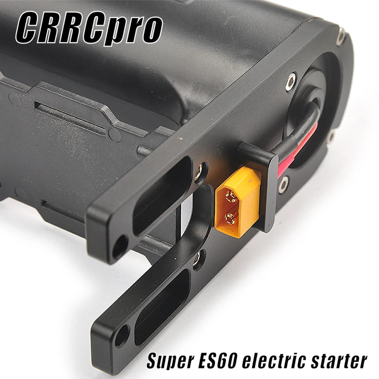 CRRCpro ES60 Avviamento Elettrico con XT60 Spina per 15CC-62CC Benzina/Nitro Aereo/Elicottero