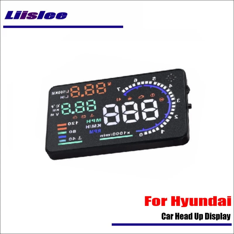 

For Hyundai IX35/Tucson 2011-2019 Car Accessories OBD HUD Head Up Display AUTO Driving Screen Warning Projector Windshield