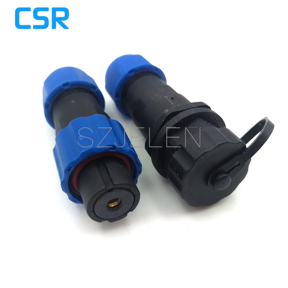 SP1310/S01-SP1312/P01, 1pin Waterproof Connector , 1-Pin Aviation Connector Plug And Socket, IP68.Electrical Cable Connector