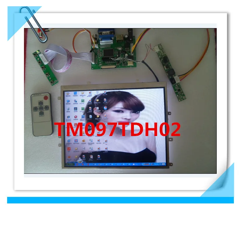 

TM097TDH02 9,7 дюймов 1024*768 бортовые комплекты DYI HDMI + 2AV + VGA + плата драйвера заднего вида + аудиовыход
