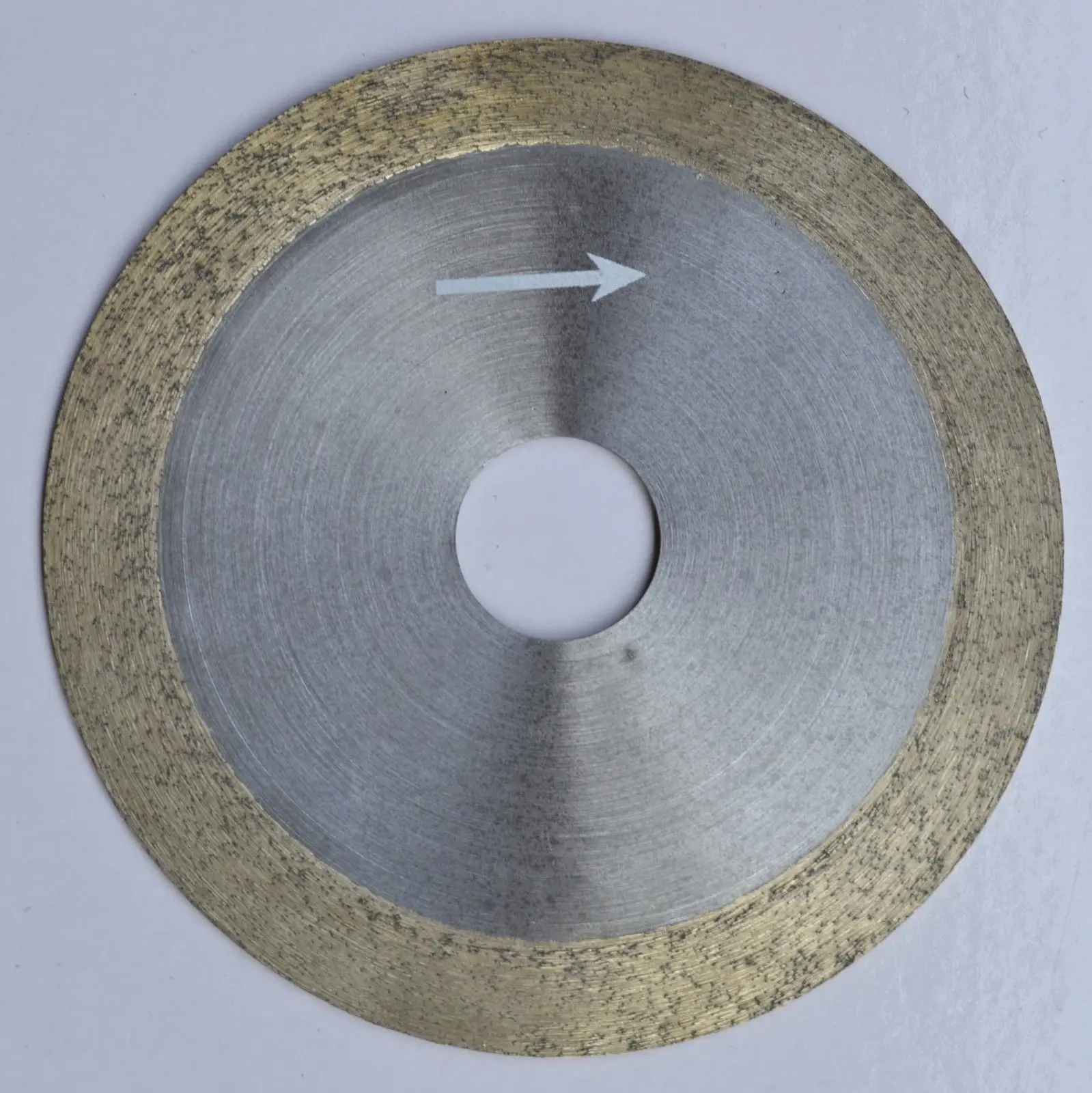 Tarcza diamentowa ciągła 4 cale 100 mm x 20 mm x 1 mm do cięcia szkła na mokro, narzędzie ILOVETOOL