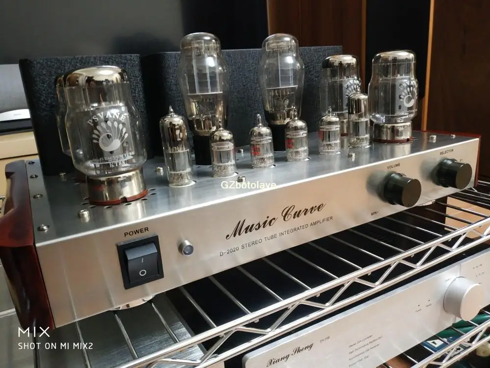 Hi-end HiFi KT88 Push Pull Tube Amplifier HIFI 12AT7 12AU7 tube amplifier Stereo Power Amplifier 35W*2