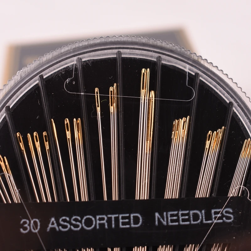 30PCS Gold tail needle Assorted Hand Sewing Needles DIY,Embroidery, Mending, Craft ,Quilt