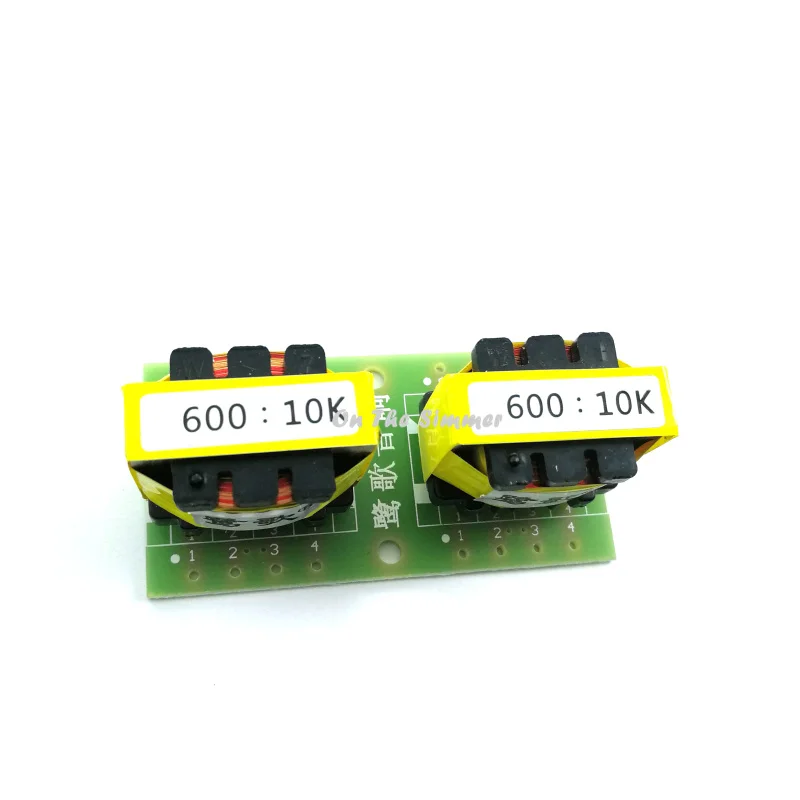 

600: 10K permalloy audio isolation transformer, balanced and unbalanced conversion audio isolator