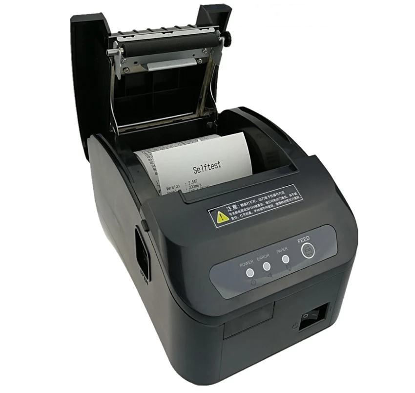 Wholesale High Quality Pos Printers 80mm Thermal Receipt Small Ticket Barcode Print Automatic Cutting Machine