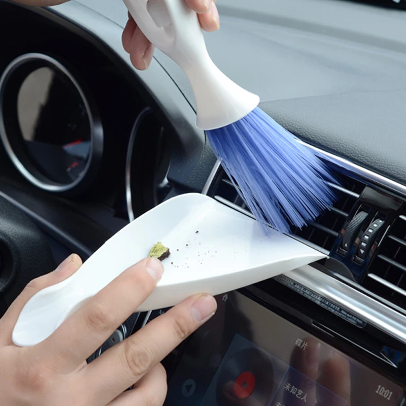 New car dust cleaning brush for Nissan Teana X-Trail Qashqai Livina Sylphy Tiida Sunny March Accessories