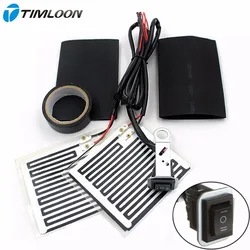 Universal 12V ATV Motorcycle Motorbike Scooter Handlebar Grips Heated Hand Warmers Rapid Heating (3 way switch)