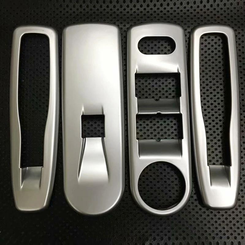 For Renault Captur 2013-2016 Accessories Chrome Window lift panel abs plastic window rises cover trim Car Sticker Car Styling