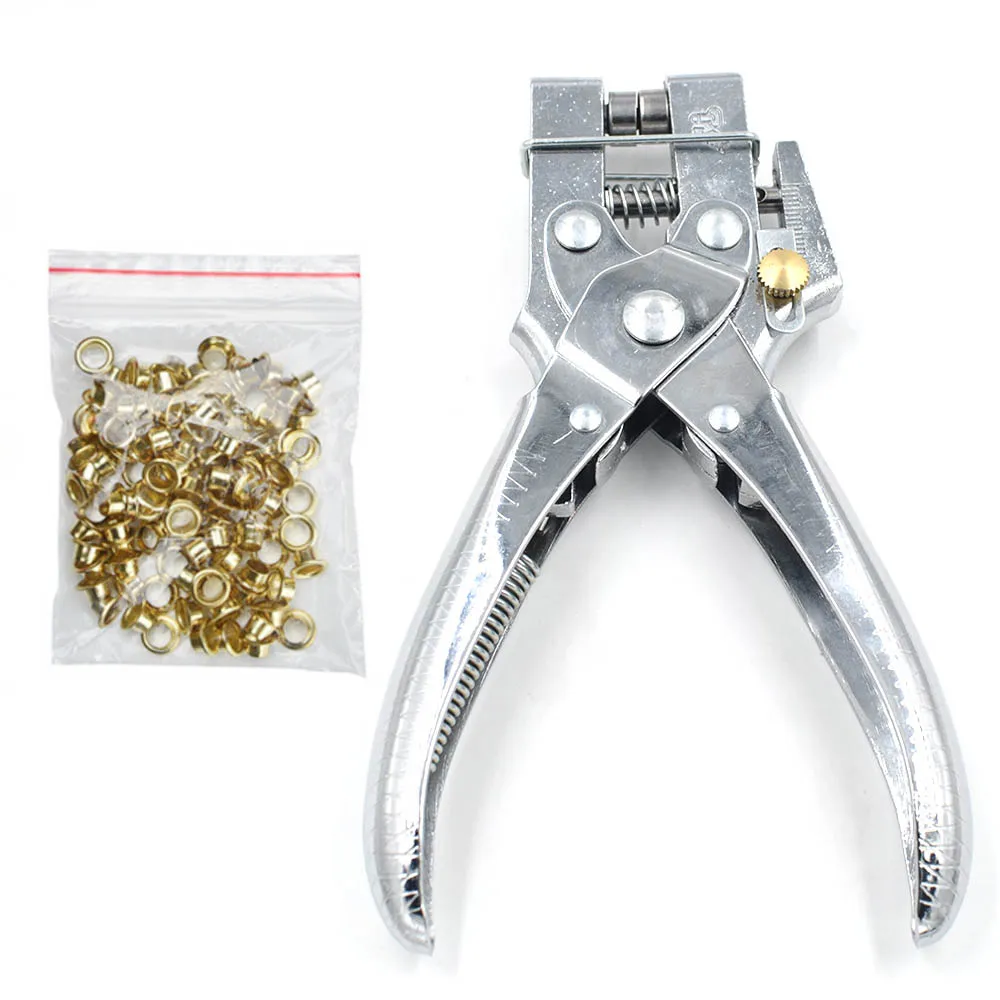 5 MM Eyelets Installation Leverage Pliers Metal Rivet Button Mold Color Paint Buckle Buy Tools Send 100 Buttonhole