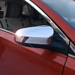For Toyota Aygo accessories ABS Chrome 2014 2015 2016 2017 2018 2019 Car rearview mirror cover trim decoration car styling 2pcs