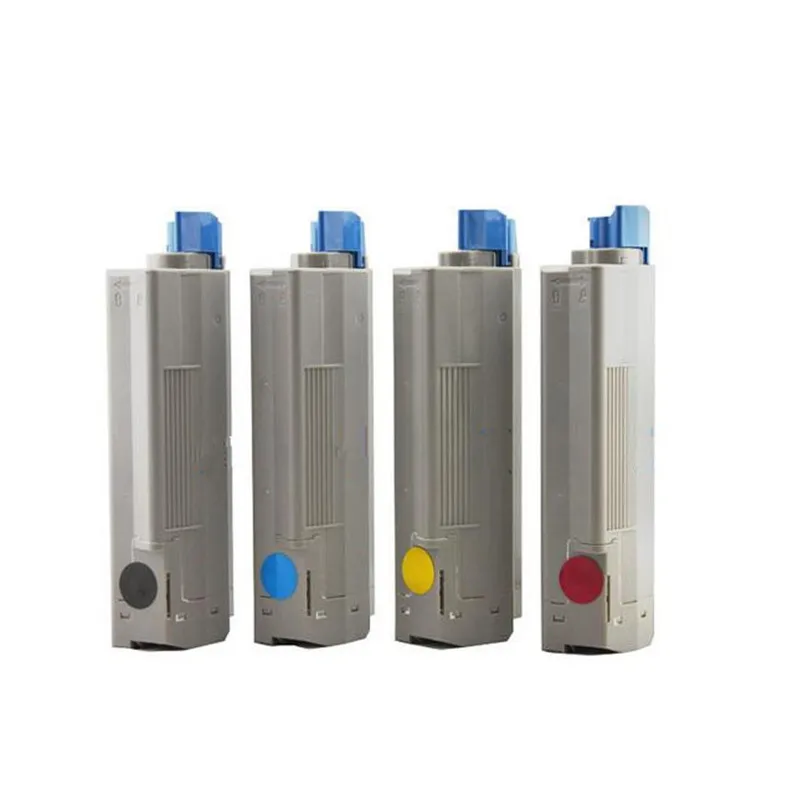 4Pcs C710 C711 Toner Compatible OKI C710dn C710 710 C711dn C711 711 710DTN Toner cartridge 44318608